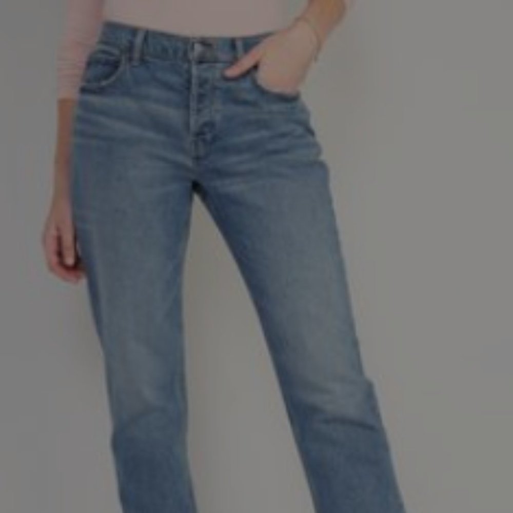 High-Waisted Button-Fly Slouchy Straight Jeans - Old Navy  - Sz 14 - Nikol wash